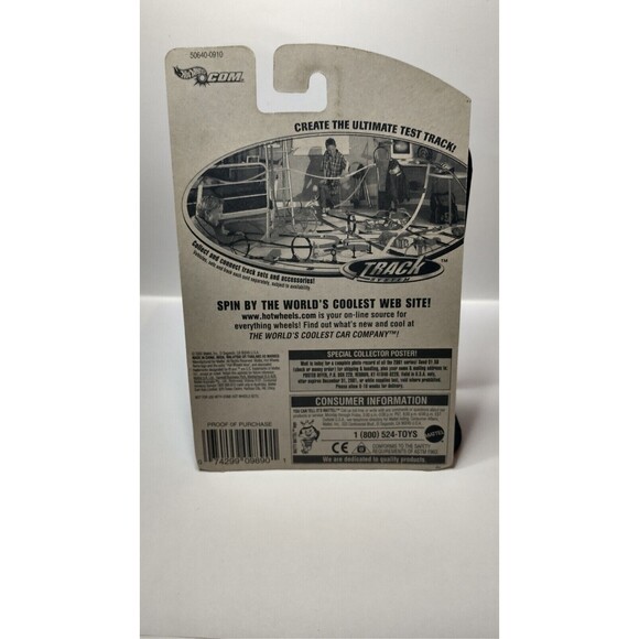 2001 Hot Wheels Collector #110 - '41 Willys, Black with Chrome 5-Spoke Wheel - Picture 6 of 6